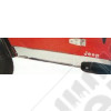 Kit de protections de bas de caisse latérales en acier / inox pour Jeep Wrangler YJ