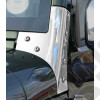 Kit fixations de baie de pare brise acier inox Jeep Wrangler JK