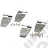 Kit de charnières de porte acier inox (pour demi portes) Jeep Wrangler YJ