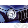 Enjoliveurs de phares (plastique chromé) Jeep Cherokee Liberty KJ