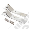 Kit de 2 charnières de ridelle de coffre en acier inox pour Jeep Wrangler YJ