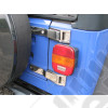 Kit de charnières de ridelle de coffre en acier inox, version renforcée, Jeep Wrangler TJ