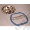 Couvercle de différentiel avant en acier inox chromé Dana 30, YJ, TJ, JK, XJ, ZJ, WJ, ...