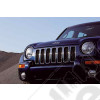 Enjoliveur de calandre chromé (plastique) , Jeep Cherokee Liberty KJ