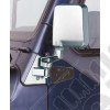 Kit de supports de rétroviseur, acier inox, Wrangler TJ