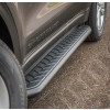 Kit de marches pieds avec plateaux noir en acier et aluminium pour Jeep Renegade BU - 2061023
