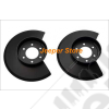Kit Flasques de frein avant noir (la paire) - Jeep CJ - 11212.02 / 5363379K