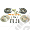 Kit de modification frein à disque, Dana 35, TJ