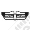 Kit demi portes arrière tubulaire en aluminium couleur noir - Jeep Wrangler JK Unlimited (4 portes) - 51811-35AR / 25009 / AR25009