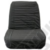 Kit de housses de sièges (bas) avant couleur: Black Denim (noir) Jeep CJ5 , CJ7