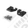 Crochets de remorquage pour pare chocs avant Modulable RIVAL - Jeep Wrangler JL - 2D.2715.1.4