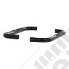 Kit marchepieds tubulaire noir avec plateau anti-dérapant pour Jeep Wrangler YJ et TJ - B8625 / 8625B / 11591.03 / RT26015 / RT26016 / 11590.04 / 11590.03 / 11504.04 / 35600