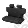 Banquette arrière rabattable avec appuie tête, (couleur: vinyl black crush) pour Jeep Wrangler TJ