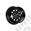 Jante Modular Acier Black 8x16 / 5x114.3 / ET: 0 - Jante 4x4 acier 16 pouces - 435BK