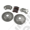 JK: Front Big Brake Kit w/ Slotted Rotors – 5x5” & 5x5.5”