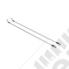 JL / JT: 33” Stainless-Steel Braided Brake Line Kit – Rear