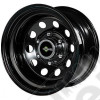 Jante Modular Noir 8x17 / 5x127 / ET: 30 / CB : 71.5 - Pour véhicules Jeep Wrangler JK, JL, Gladiator JT, Grand Cherokee WJ, WG, Grand Cherokee WH, WK WK2 - Jante Acier 17 pouces - 1451.34 / DYN-D17830P5127BR71 / D17830P5127BR71