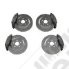 Delta Brake System – Front & Rear (5x5”)