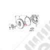 Joint torique sur volant moteur (petit) 2.5L TD et 3.1L TD pour Jeep Cherokee XJ, Grand Cherokee ZJ, ZG, WJ, WG