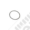 Joint torique sur volant moteur (petit) 2.5L TD et 3.1L TD pour Jeep Cherokee XJ, Grand Cherokee ZJ, ZG, WJ, WG