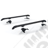 JK 4dr: Nebo Roof Rack Main Rail Kit – Black