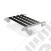 JK 2dr: Nebo Roof Rack Cargo Slat Kit – Black (4-Piece)