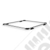 JK 4dr: Nebo Roof Rack Raised Rail Kit – Silver
