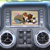 Caméra de recul avec éclaireur de plaque d'immatriculation intégré - Jeep Wrangler JK - 472689-1SCZ0
