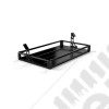 JK 4dr: Wasatch Rear Cargo Rack - Black Rails