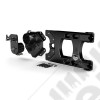 JK: Alpha HD Hinged Spare Tire Carrier & Adjustable Spare Tire Mount Kit – 5x5”