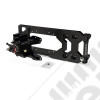 JL: Alpha HD Hinged Spare Tire Carrier & Adjustable Spare Tire Mount Kit (5x5”)