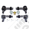 TJ: High Steer Drag Link & Tie Rod End Replacement Kit w/ Insert Sleeves