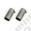 JK / TJ: 3" Stroke SpeedBump Bump Stop Mounting Sleeve w/ Integrated Clamp Kit