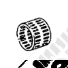 Roulement à rouleaux pour boite à vitesses NV2550 Jeep Wrangler TJ et Cherokee Liberty KJ