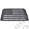 Bikini pour hardtop - Couleur : noir typé mesh - Drapeau USA - Jeep Wrangler JL et Wrangler JL Unlimited (2 et 4 portes) - 13579.73