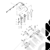 Tuyau retour gasoil moteurs 2.5L CRD et 2.8L CRD - Jeep Cherokee Liberty KJ - 5093923AA / 5093923 / 5083711AA / 5083711