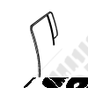Vitre custode arrière coté droit (passager) pour Jeep Cherokee Liberty KK - 0886.55 / DV11440GTY / 511248AD / 5112248 / 5112248AA / 5112248AB / RC00K05112248AC / K05112248AC / AJ16RGSR5RV