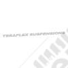 TeraFlex Suspensions Windshield Decal – 48"– Silver