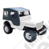 Bâche "Tigertop" - Couleur : Black Crush - Jeep CJ3B (53 - 64) - Bâche Bestop