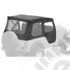 Bâche "Tigertop" - Couleur: Black Crush - Jeep CJ5 - 51407-01