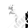 Reniflard moteur (valve PCV) pour 3.0L CRD Jeep Grand Cherokee WH, WK