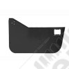 Panneaux de porte extérieur avant acier noir (la paire) Jeep Wrangler JK et JK Unlimited (2 et 4 portes)