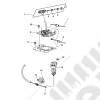 Support de câble de levier de vitesses pour boite automatique 42RLE - Jeep Wrangler TJ - 52109623AB / 52109623