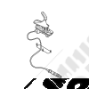 Occasion : Cable avec levier de boite de transfert NP231 ou NP242 pour Jeep Cherokee Liberty KJ