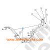 Kit durites haute pression et basse pression de direction assistée moteur 2.8L CRD - Jeep Cherokee Liberty KJ - 52129342AG / 52129342 / 52088931AD / 52088931