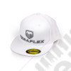 TeraFlex FlexFit Flat Visor Hat – White/Silver – Large/X-Large