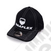 TeraFlex New Era Contrast Stitch Curved Visor Hat – Black/White – Small/Medium