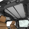 Bache type Sunrider pour Hard Top de chez FLJ Offroad - Couleur: Black - Jeep Wrangler JK (2 et 4 portes) - 52450-35 / 52453-35