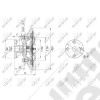 Visco-coupleur pour hélice de refroidissement moteur pour 2.1L TD (moteur Renault) Jeep Cherokee XJ 