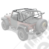 Bâche complète "Supertop" avec fenêtres teintées, couleur: Black Diamond, Wrangler JK (2 portes)